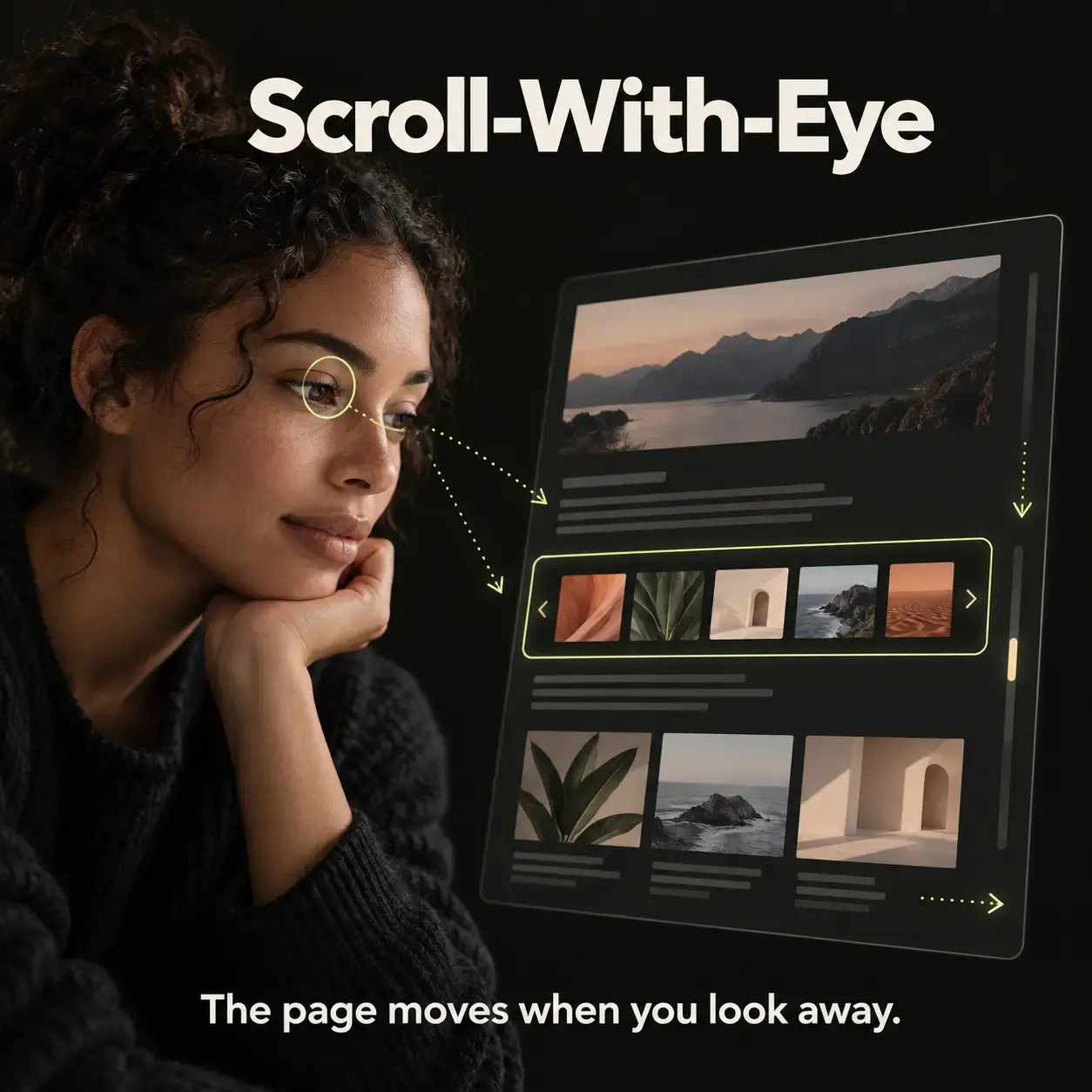 Screenshot of Scroll With Eye by Ranjith Kumar Kakkarayil